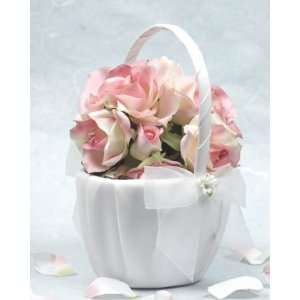  Porcelain Stephanoitis Bouquet Wedding Flowergirl Basket 