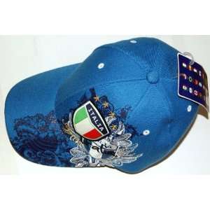 com World Cup Soccer CAP Team Italy (Italia) ADULT FASHION SOCCER CAP 
