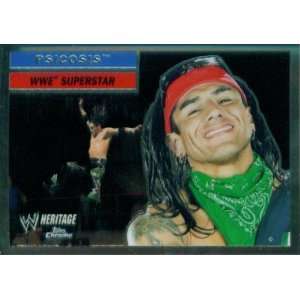 WWE Wrestling Heritage 2006 Topps Chrome Card Psicosis